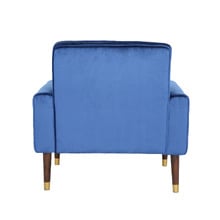 Bartos Button-Tufted Velvet Armchair